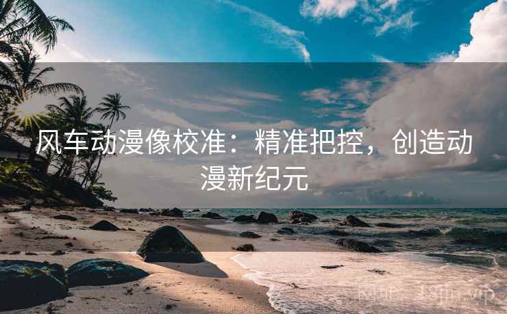 风车动漫像校准：精准把控，创造动漫新纪元